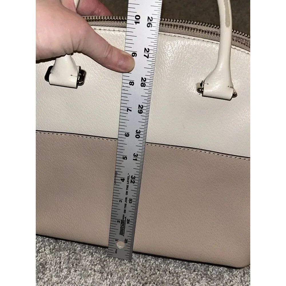 Kate‎ Spade Medium Light Pink and Cream Handbag Purse