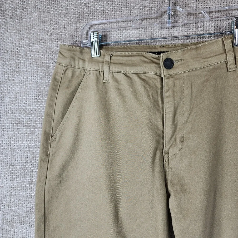 Fried Denim‎ Slim Fit Chino Pants Mens 36x32 Tan Stretch Modern Casual Trousers