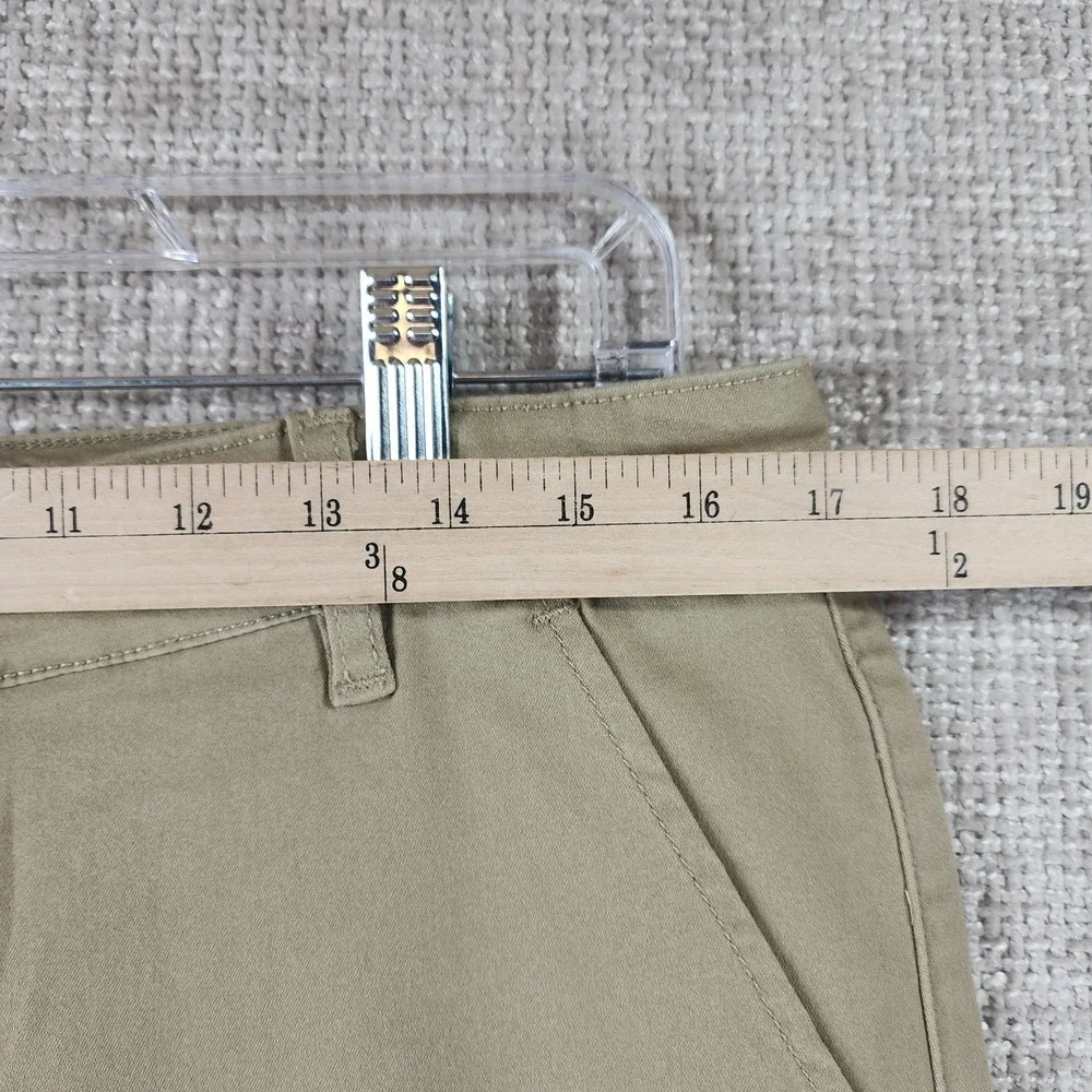 Fried Denim‎ Slim Fit Chino Pants Mens 36x32 Tan Stretch Modern Casual Trousers