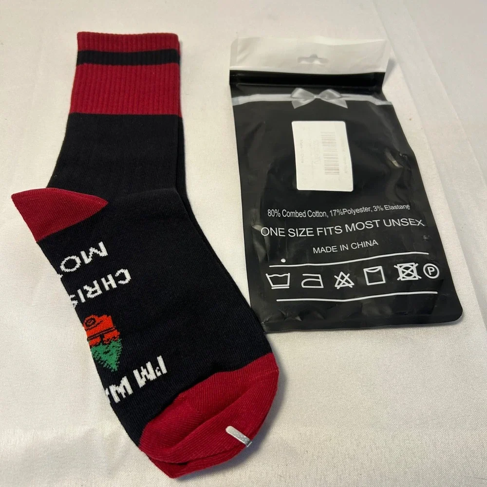 Funny Christmas‎ Socks 