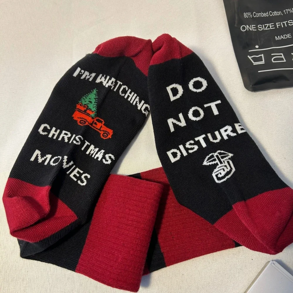 Funny Christmas‎ Socks 