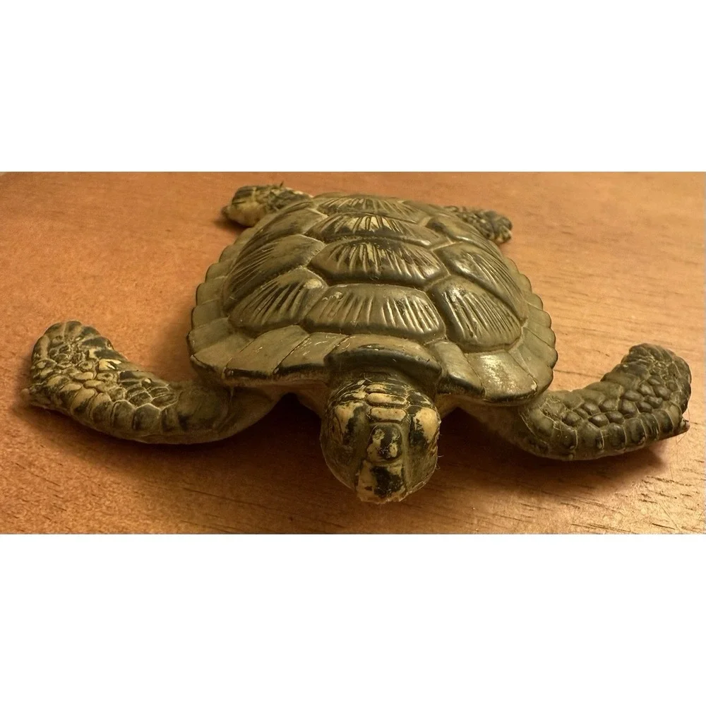 Vintage‎ Sea Turtle Sealife Toy Animal Model Figure by AAA 4