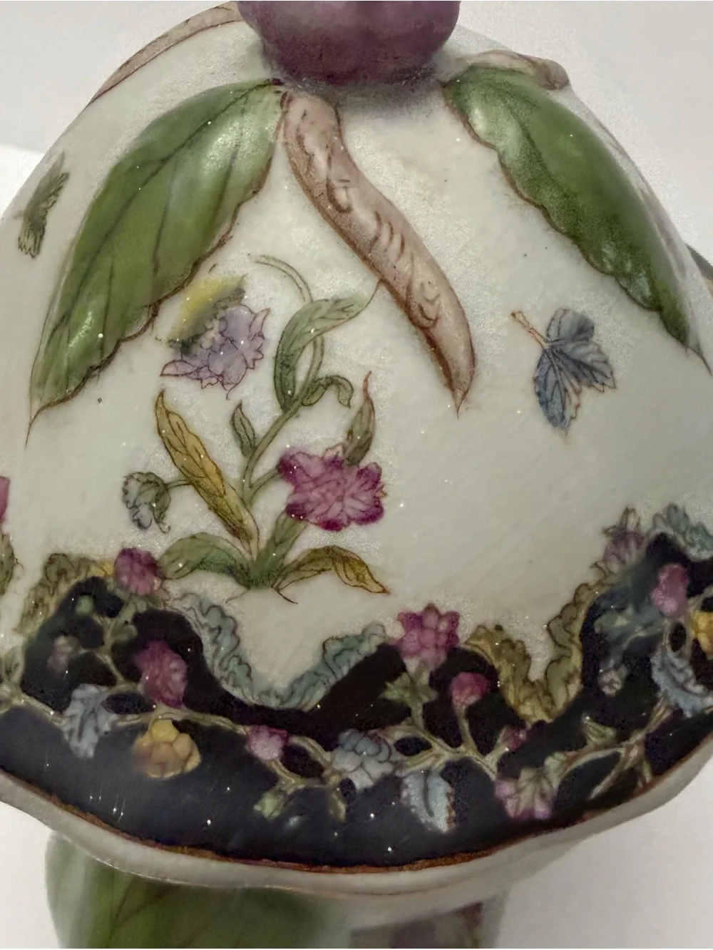 Vintage chinese floral