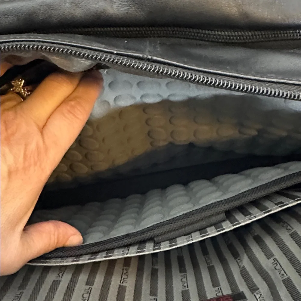 Tumi alpha leather
