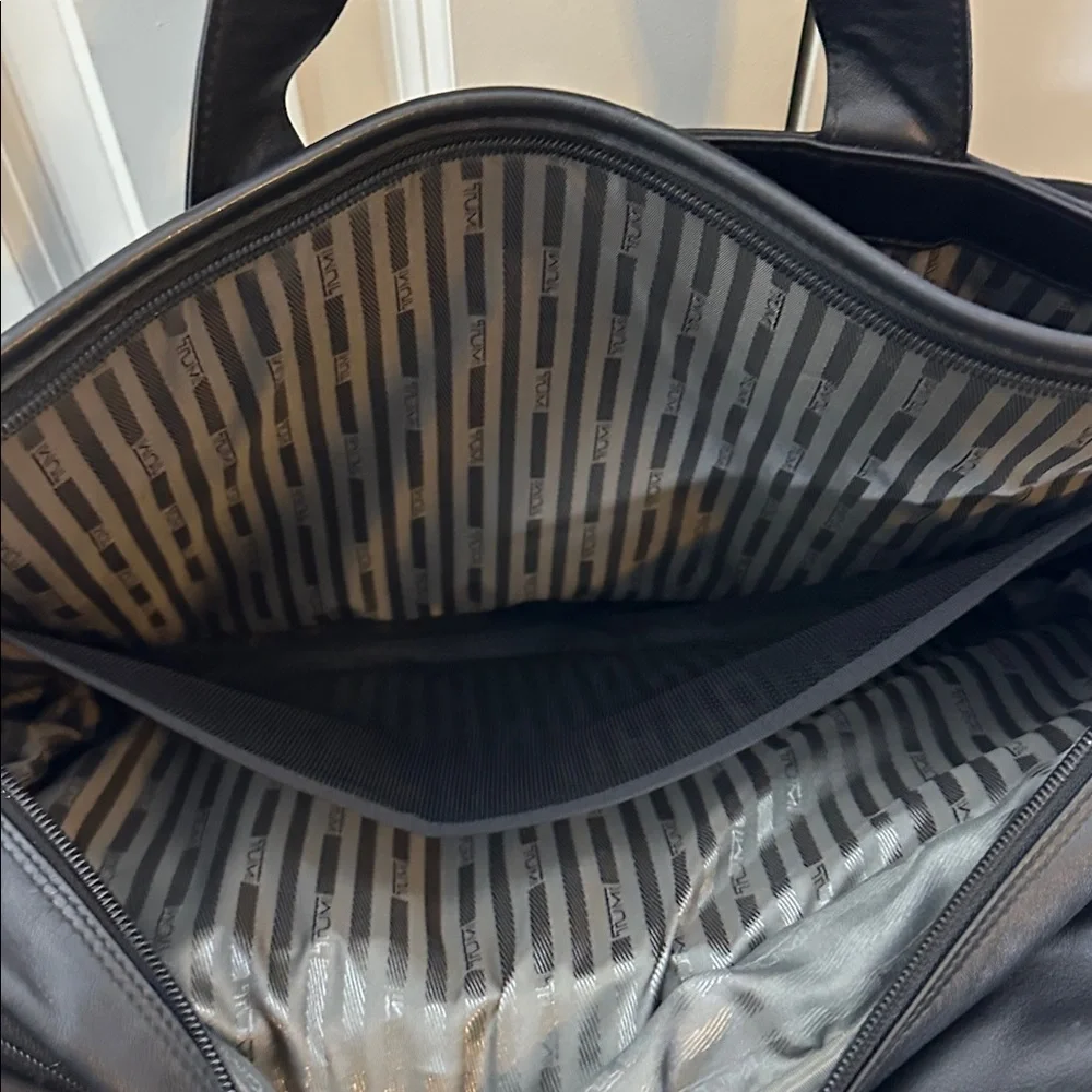 Tumi alpha leather