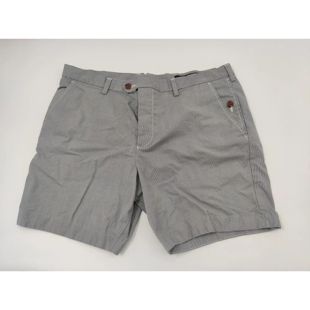French Connection Men's Striped Tailored Shorts Size 36 Casual‎ Business