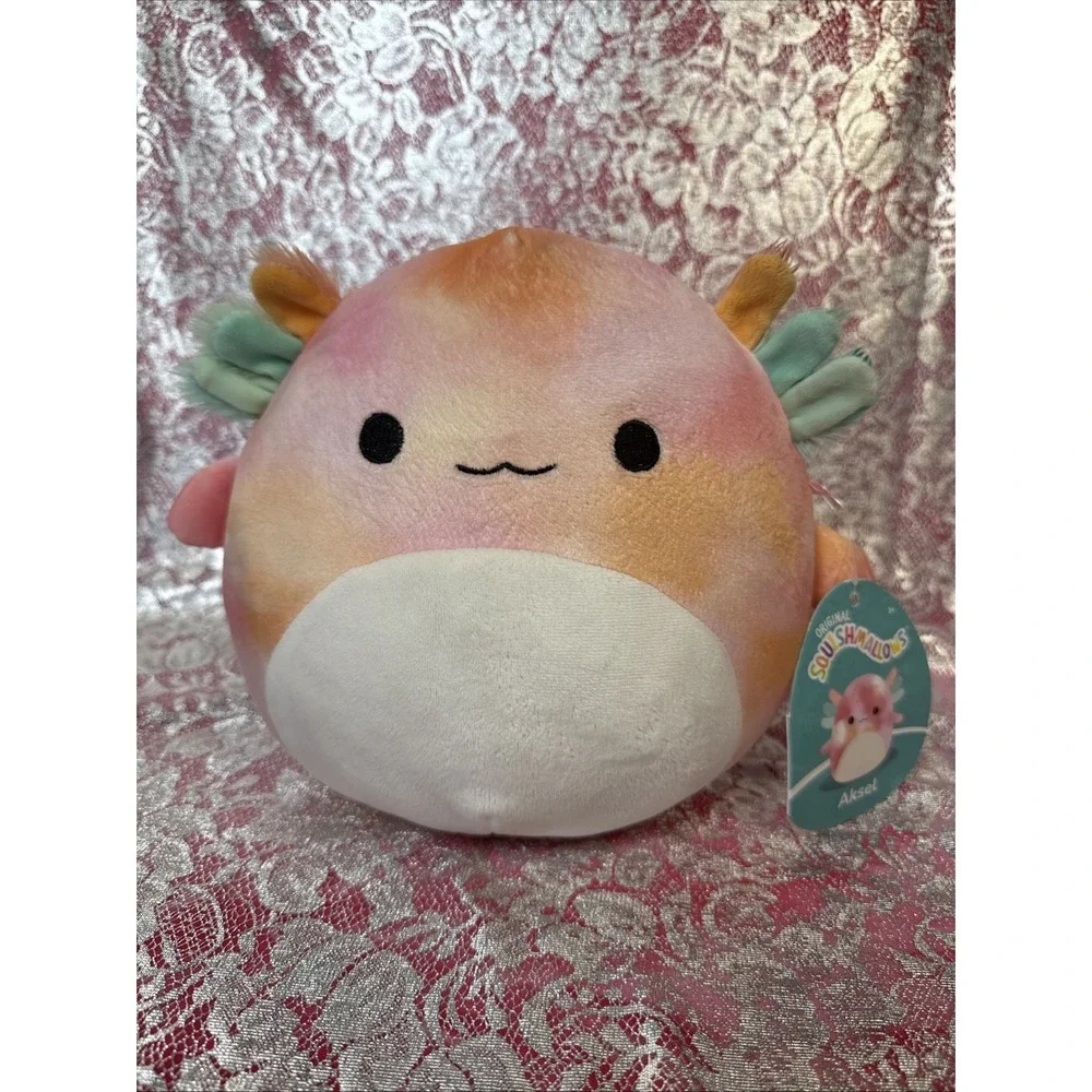 Squishmallows Aksel The Axolotl Pink Plush 7.5