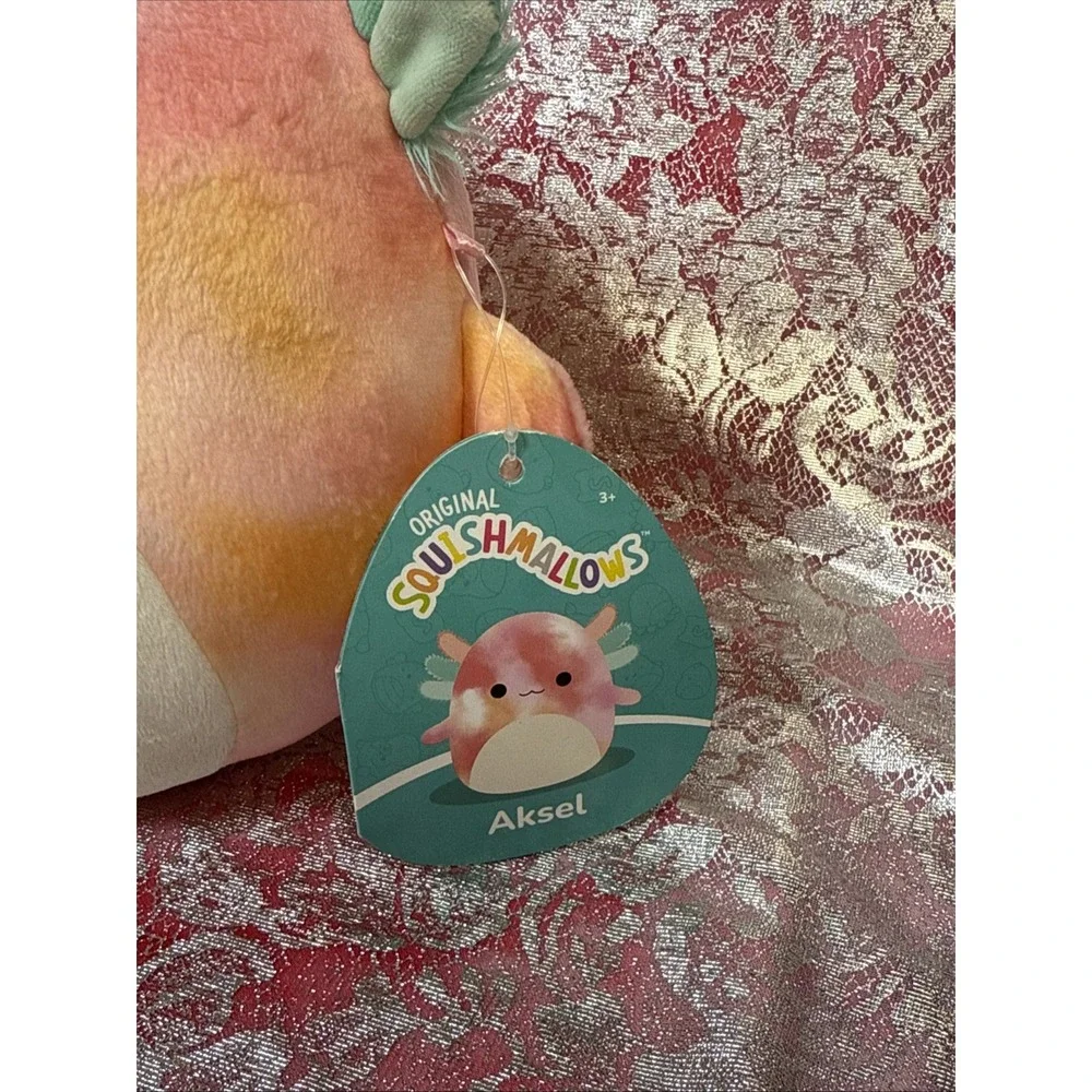 Squishmallows aksel axolotl