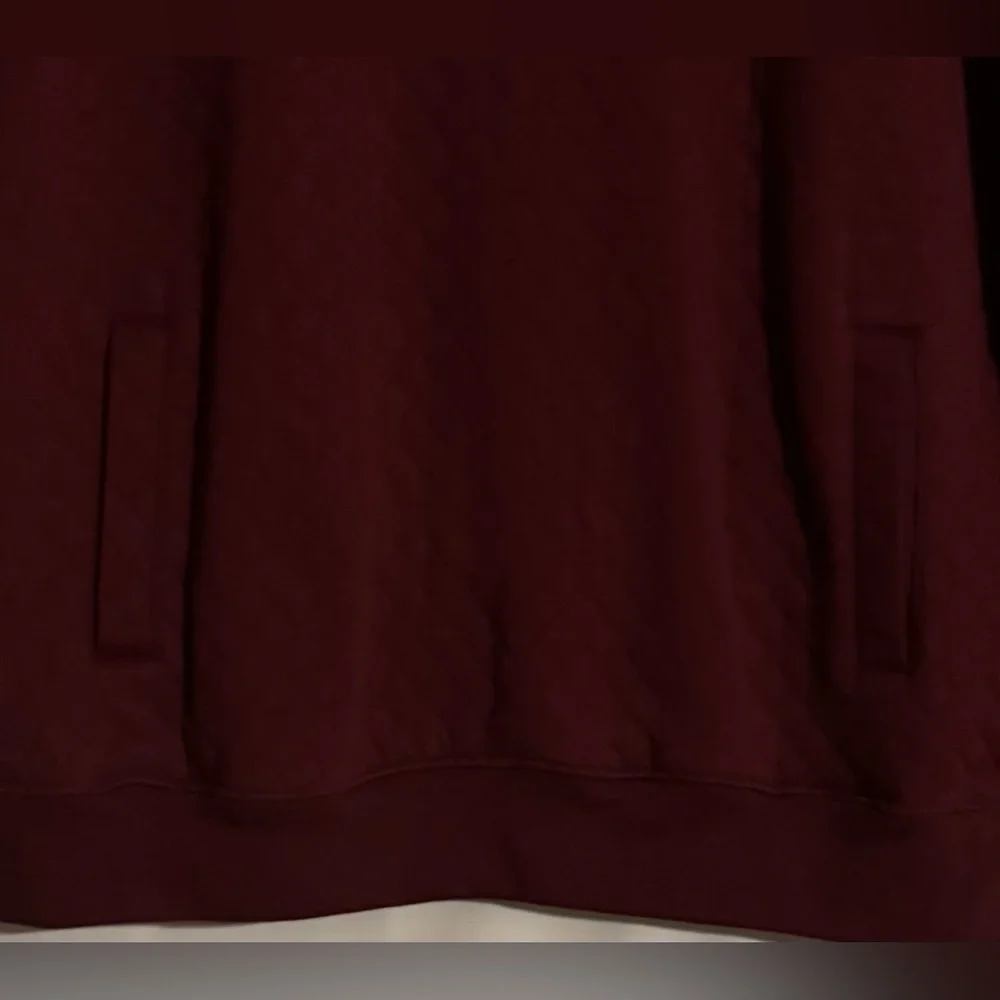 Izod burgundy are texture