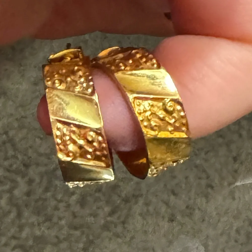 Assortment Gold Hoop/Dangle Statement Earrings