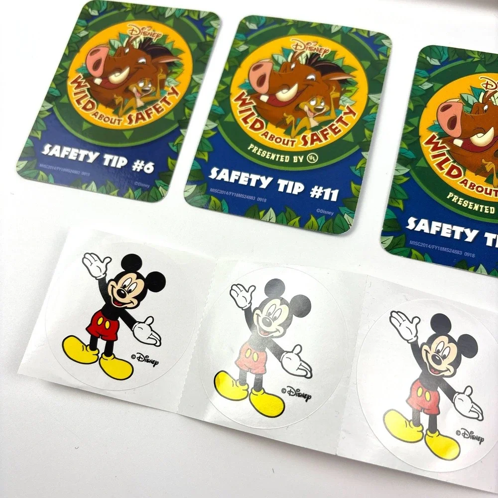 WDW 7 Transport Collection Cards Monorail Watercraft Skyliner 4 Timon Pumba Wild