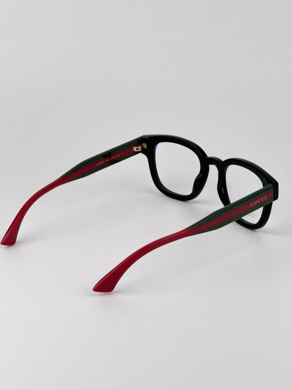 Gucci Men’s Eyeglasses | Black Green Square Frame | GG1992O 001 | NEW AUTHENTIC