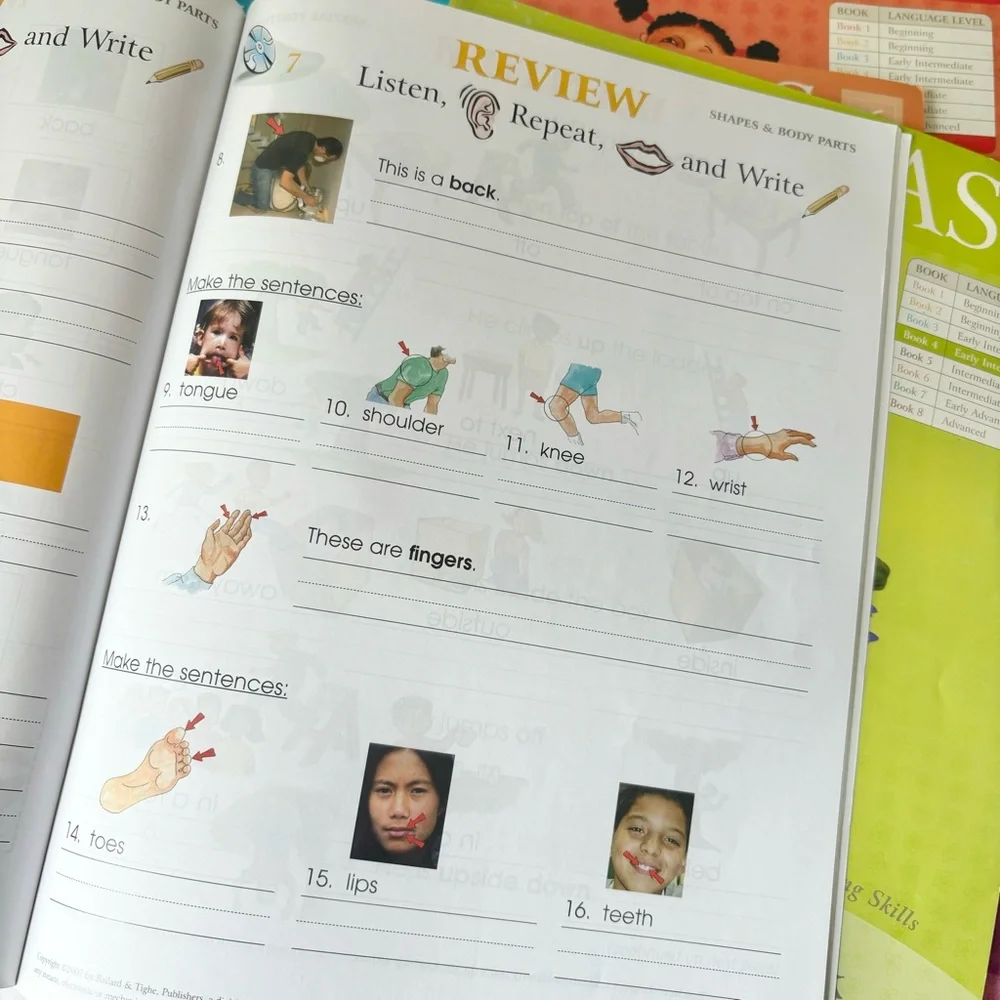 Ballard & Tighe workbooks book