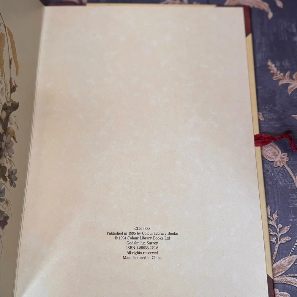 Vintage hardcover victorian