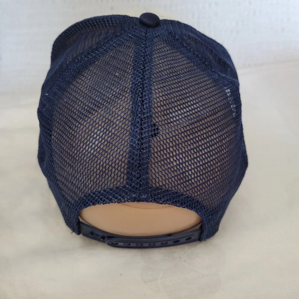 Ford Motor Company Baseball Cap Trucker Hat Embroidered mesh Snap vtg foam