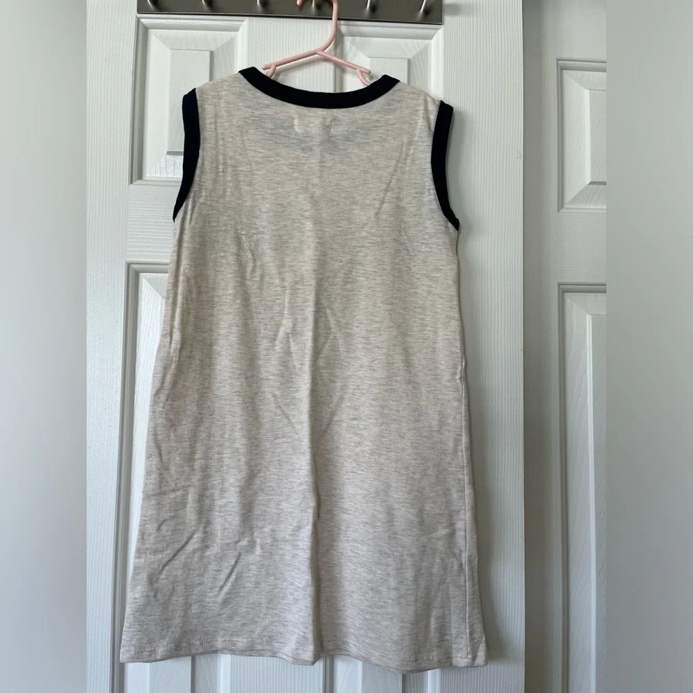 Gap Disney tank dress with sequin flip Mickey, size L