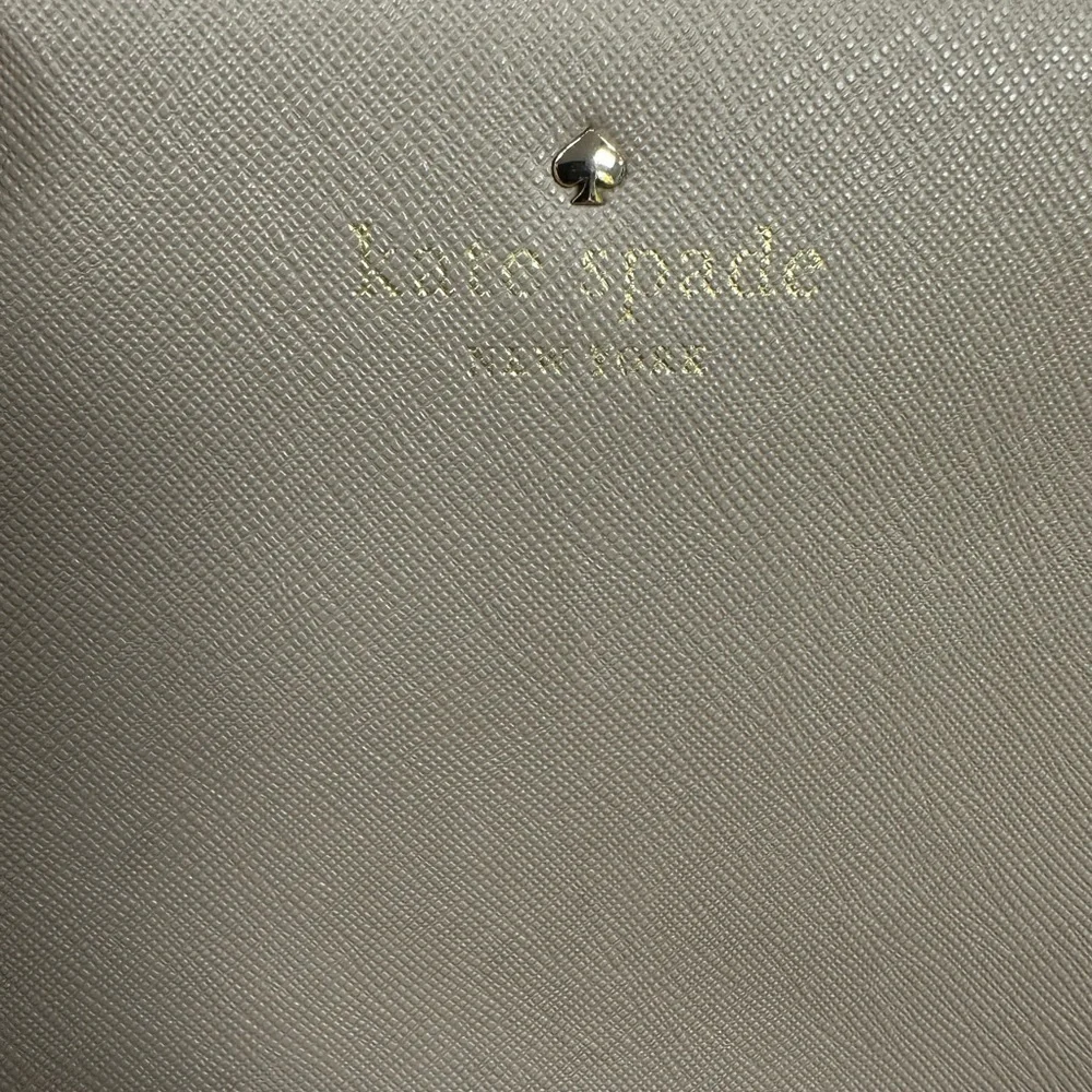 Kate Spade New York Saffiano Leather Crossbody Bag | Neutral Beige