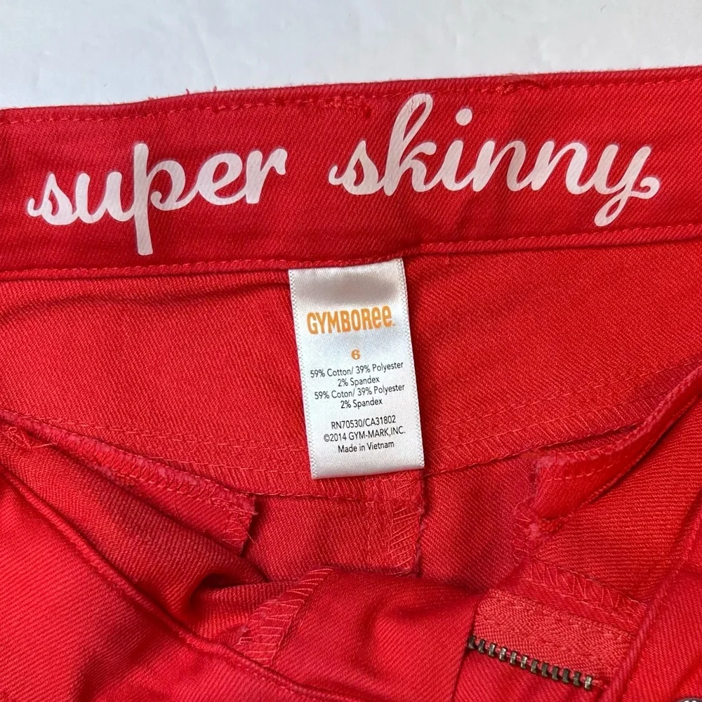 Gymboree bright red