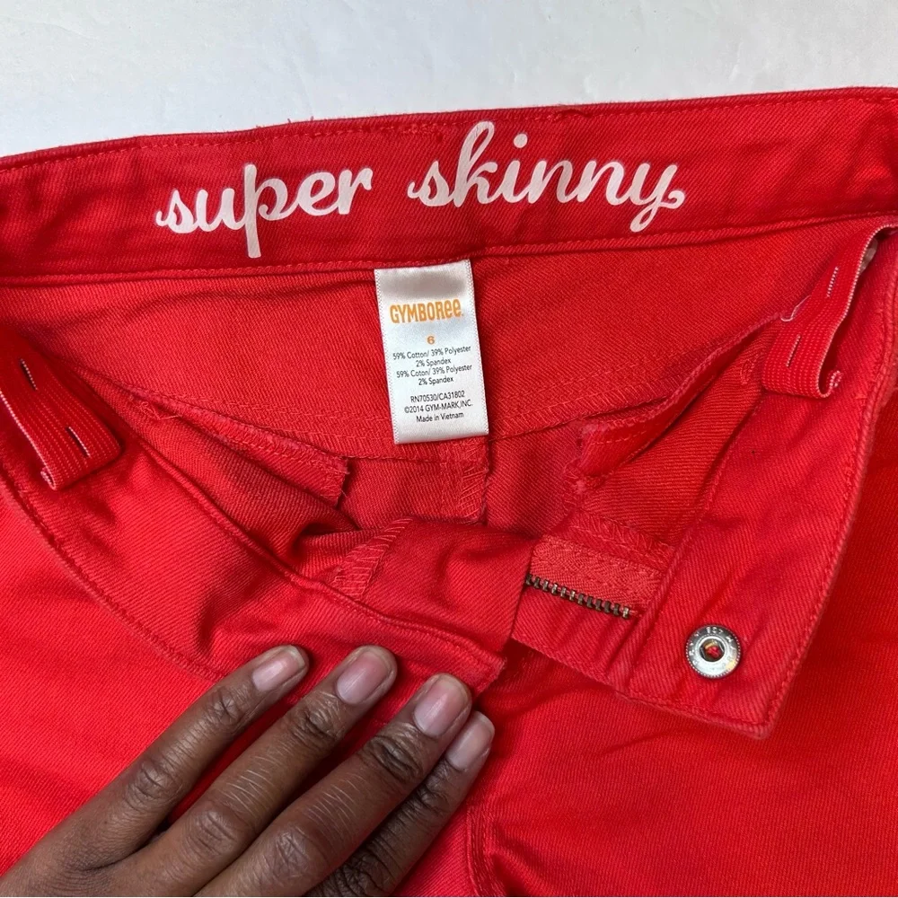 Gymboree bright red