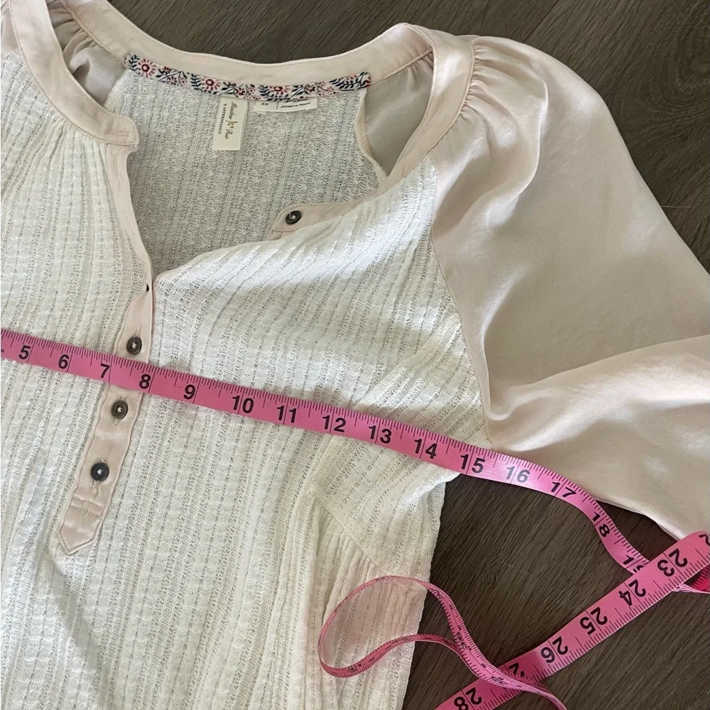 Anthropologie henley blouse