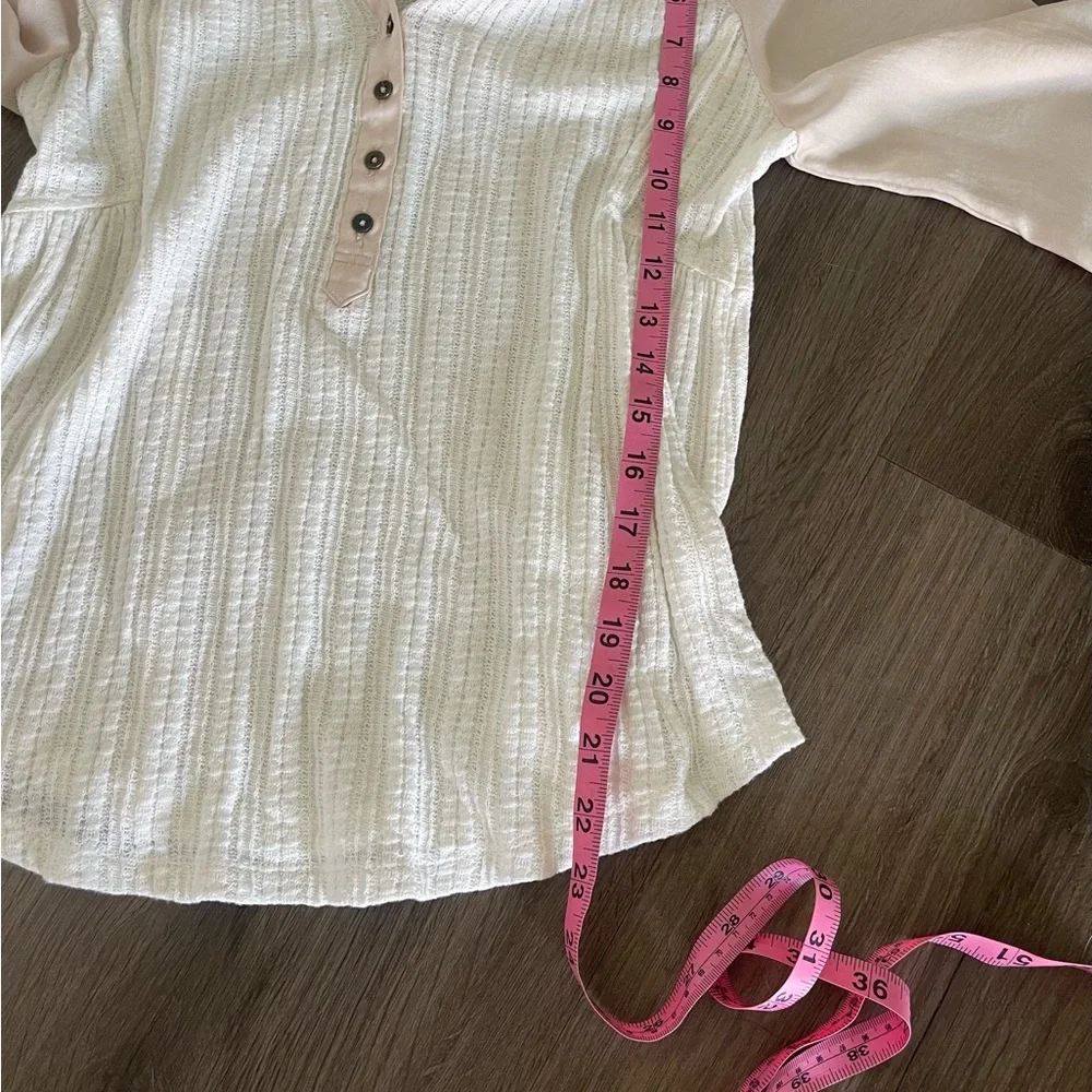 Anthropologie henley blouse