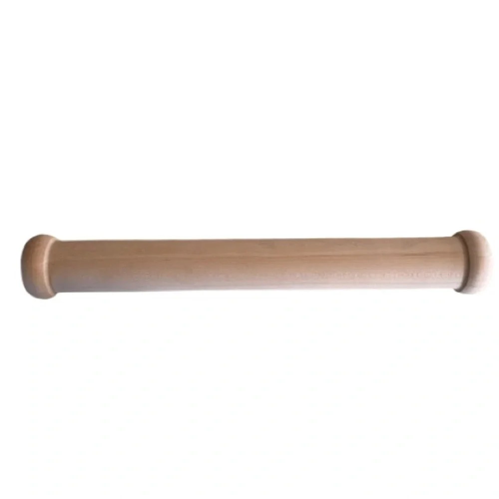 Ann Clark Solid Maple Wooden Rolling Pin for 1/4” Dough  17.5” Long Made in USA