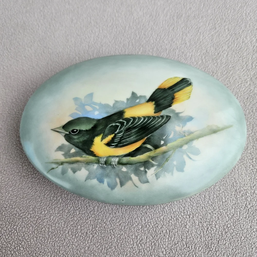 JC Mercer vtg handpainted