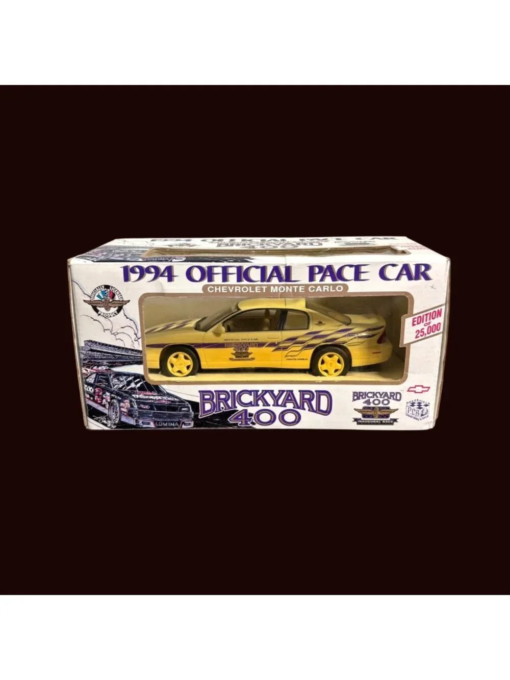 1994 Brickyard 400 Pace Car Chevrolet Monte Carlo 1:25 Limited Edition NIB