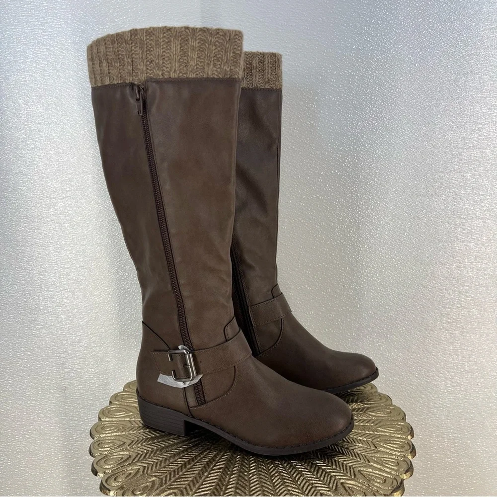 Me Too Carmella Riding Boots‎ – Brown, Size 6M 👢