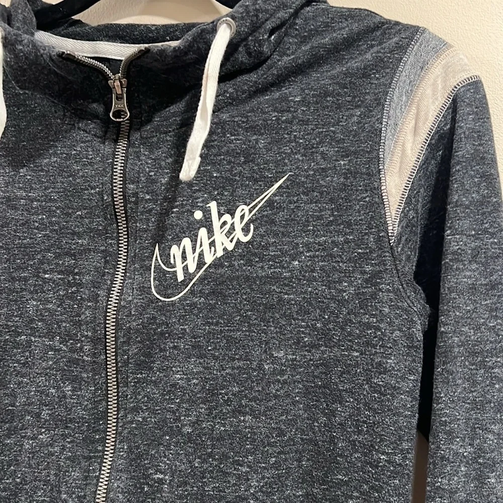 Nike charcoal hoodie