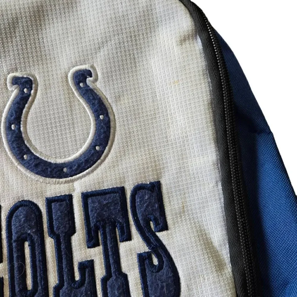 NFL Indianapolis Colts Backpack Football Blue And White