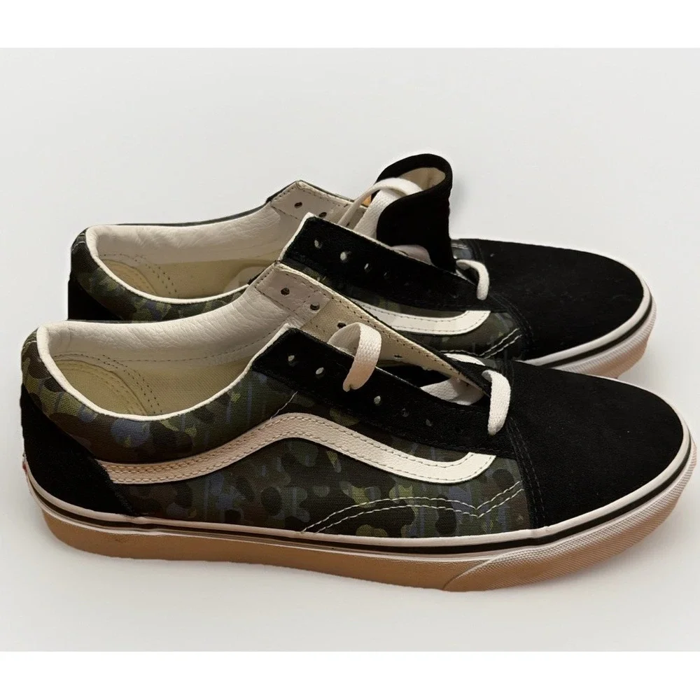 Vans Old Skool Camo Sneakers‎ Size 10 Women 8.5 Men NWOB