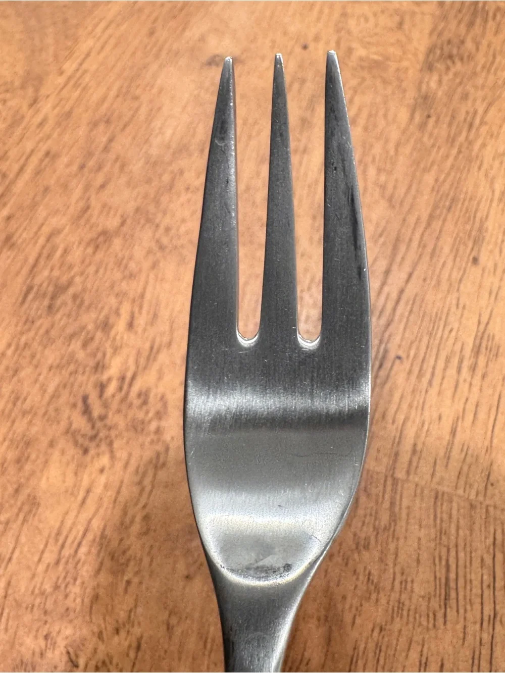 Towle long fork tarnish
