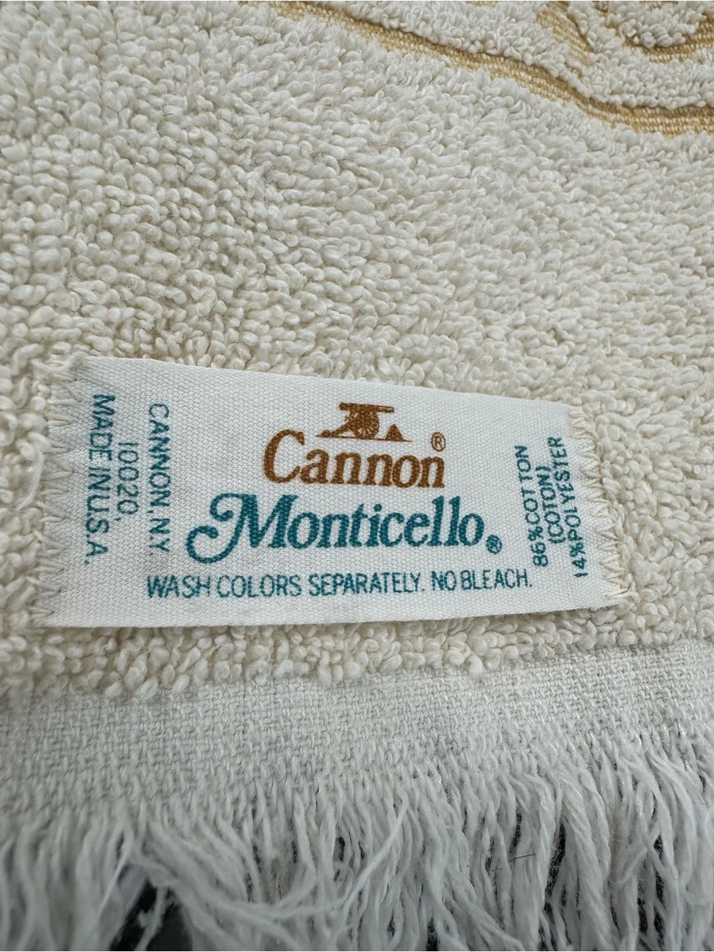 CANNON vintage monticello
