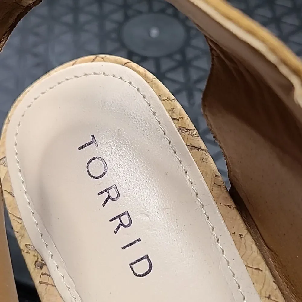 Torrid cork wedges