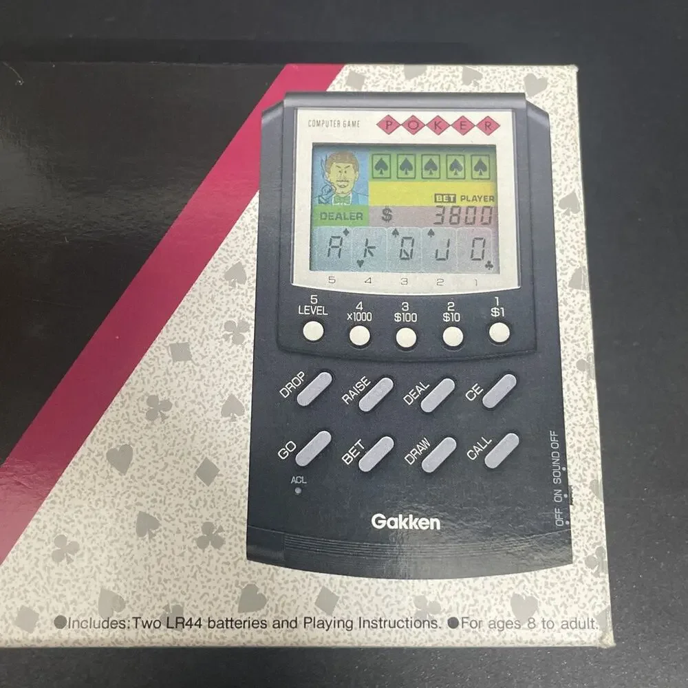 Gakken vintage poker