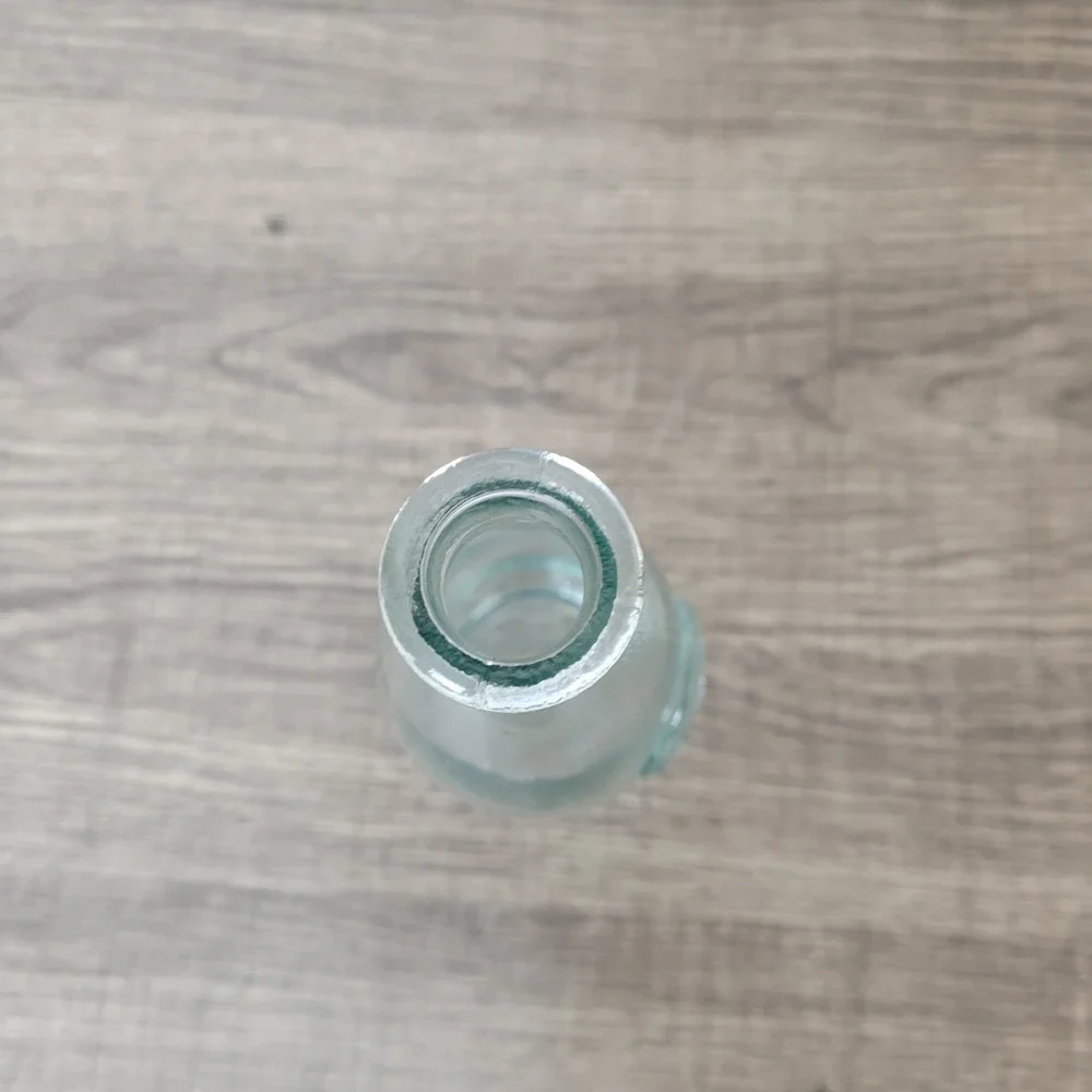 Authentic Recycled Glass Bottle Decorative Vase Bud Vase‎ Mini Milk Bottle
