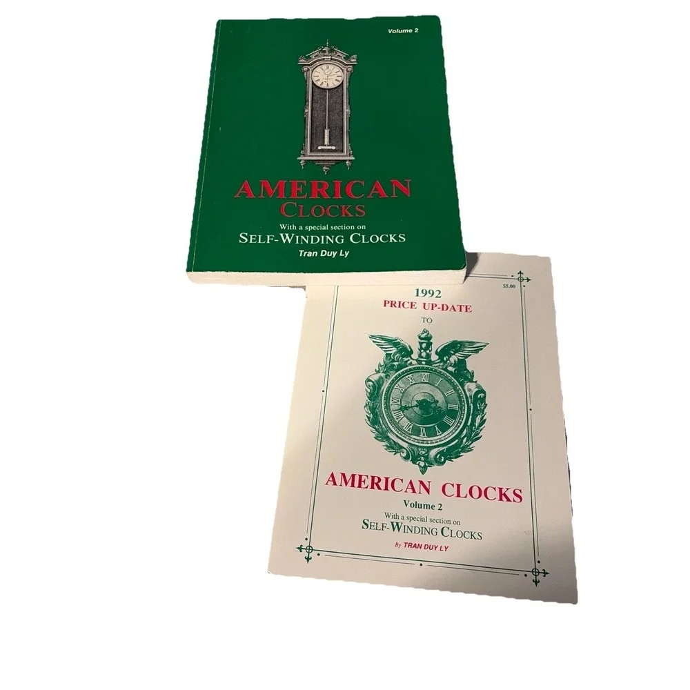American Clocks Vol. 2 by Tran Duy‎ Ly plus 1992 Price Up-date