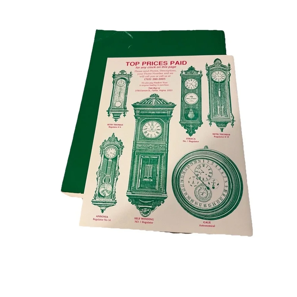 American Clocks Vol. 2 by Tran Duy‎ Ly plus 1992 Price Up-date