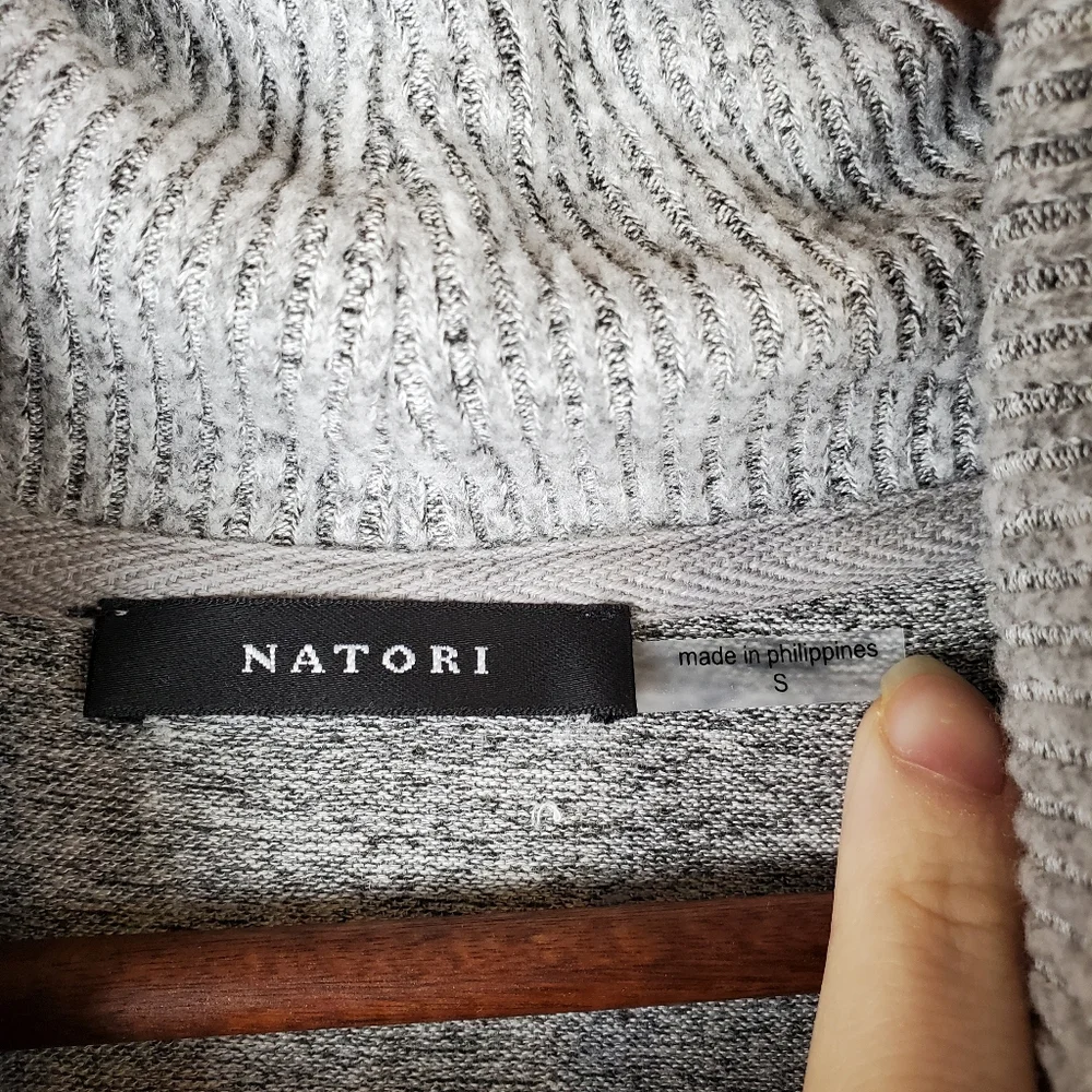 Natori gray cowl
