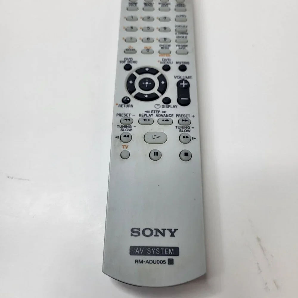 Sony RM-ADU005 Remote for Sony‎ DAVDZ230 DAVHDX265 DAVHDX266 -Cleaned & Tested