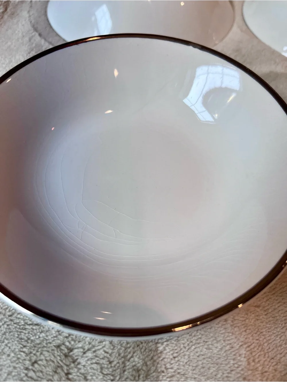 Vintage International Silver Silver Elegance Ironstone Bowls Set of 8 England
