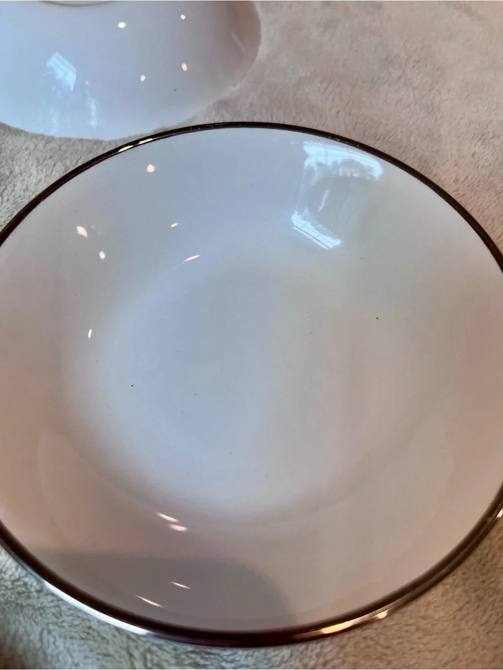 Vintage International Silver Silver Elegance Ironstone Bowls Set of 8 England