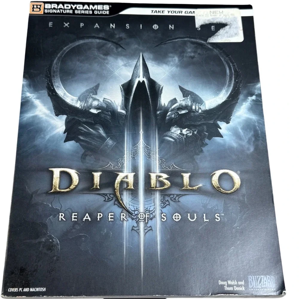 BradyGames Diablo III Reaper of Souls Signature Series Strategy Guide PC Mac