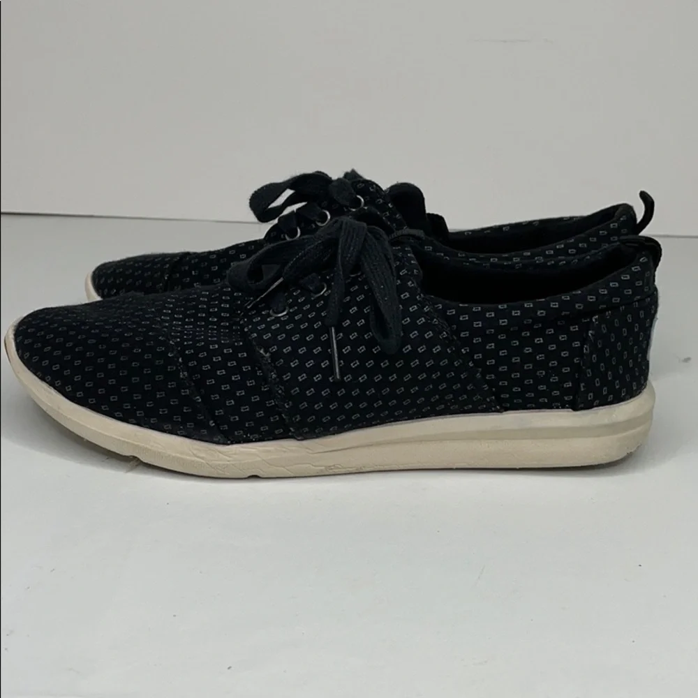 TOMS Women's Del Rey Sneakers black sz‎ 8
