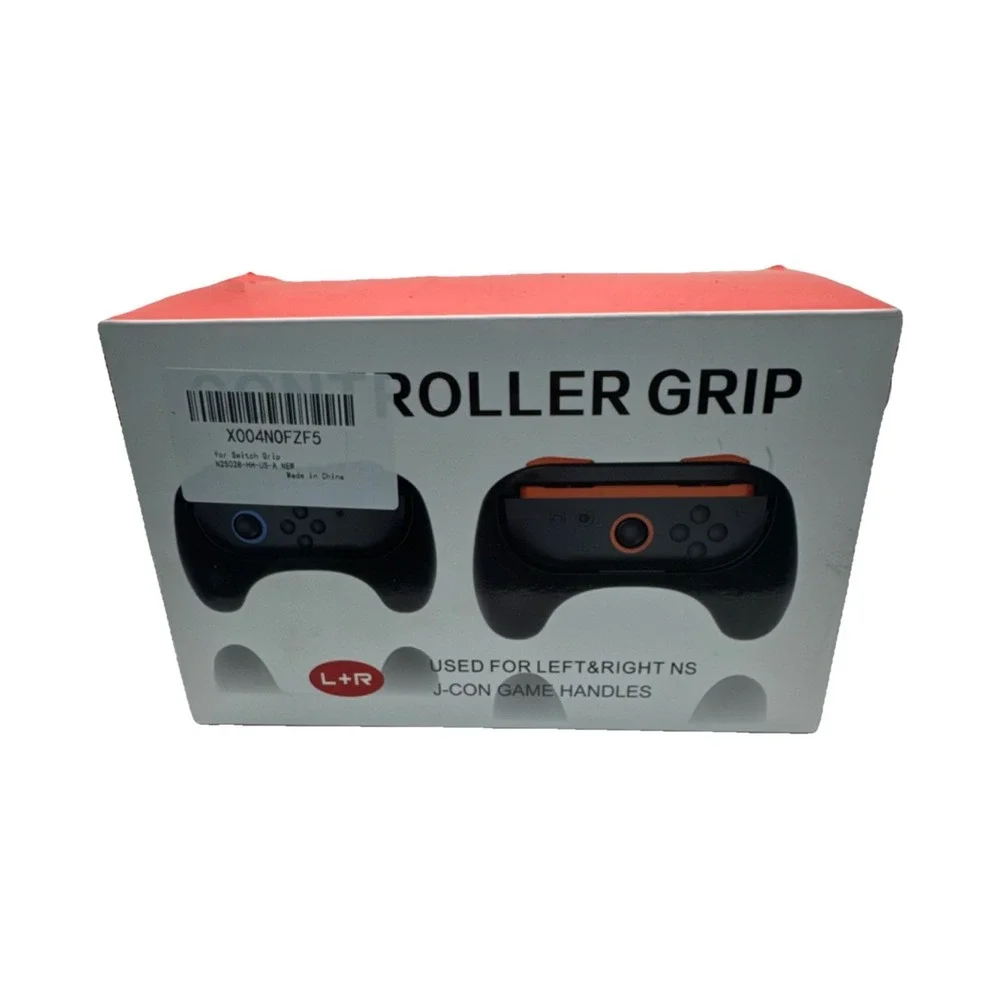 Nintendo Switch Controller Grip,Joy-Con L+R Black