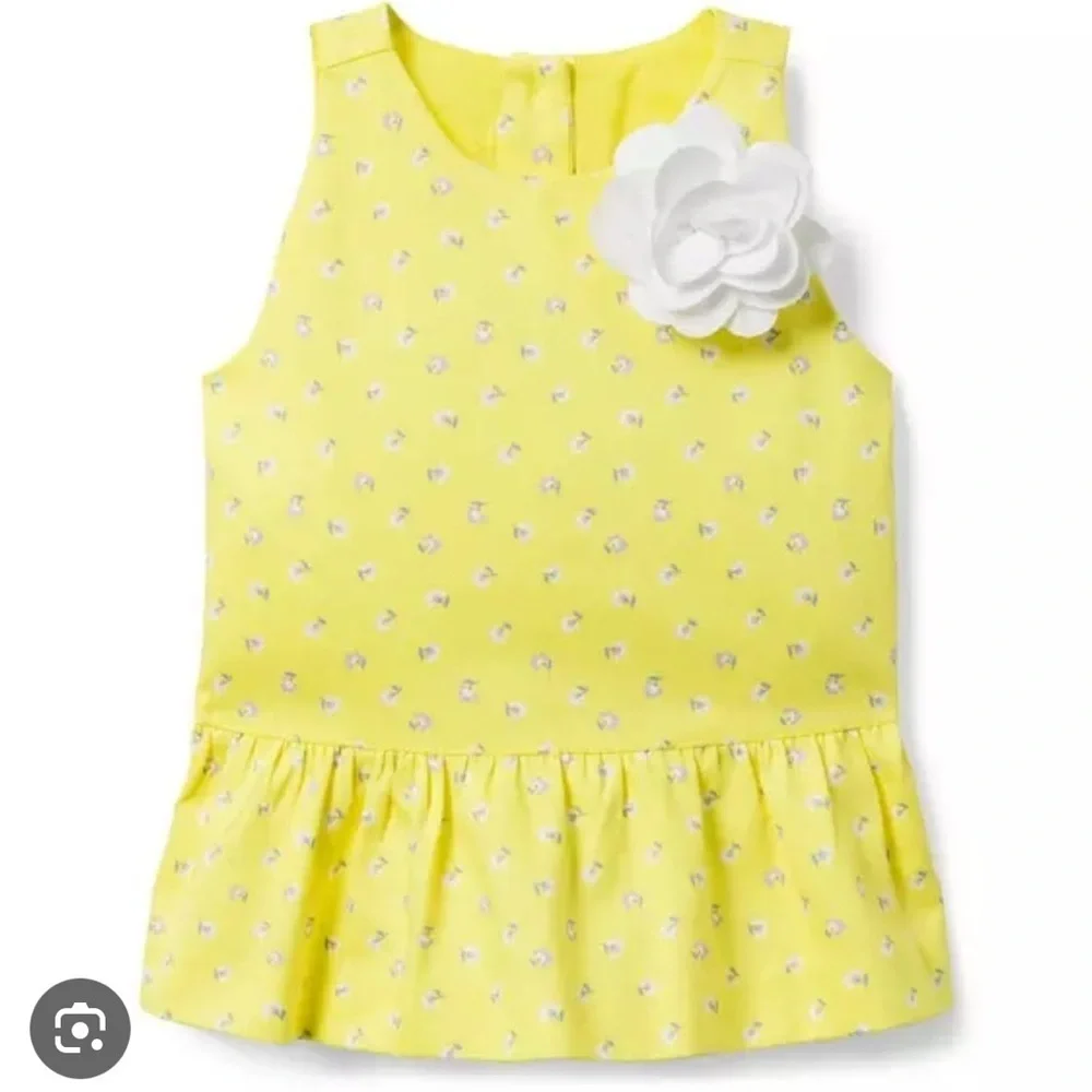 Janie and Jack charming yellow