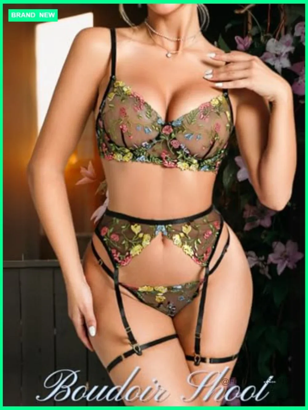 N/A vibrant floral