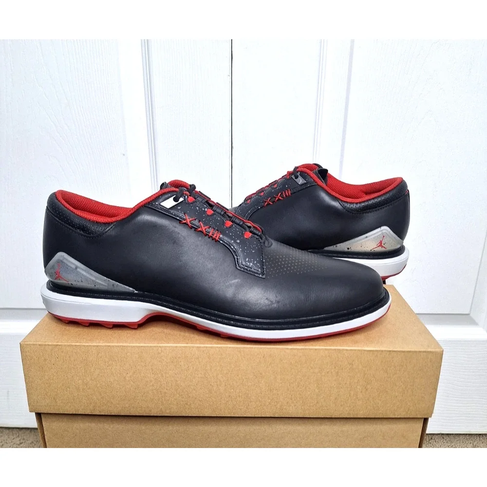 Air Jordan ADG 5 Golf Black Fire Red size 8.5 FQ6642-001 No Box