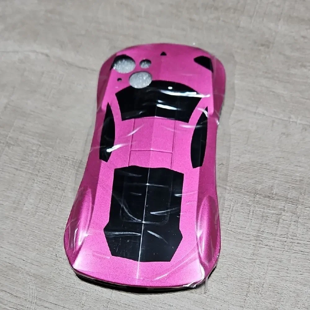 Pink 🎁 Car-Shaped IPhone Case
